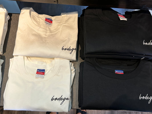 Short Sleeve Bodega B/W - Bodega Wellness & Plants